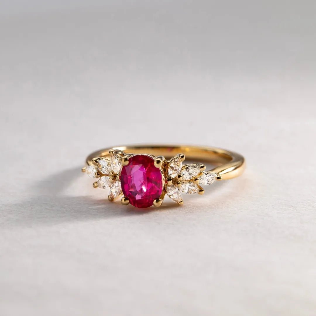 The Senara - Oval Ruby - CEYLON BRILLIANCE CO.