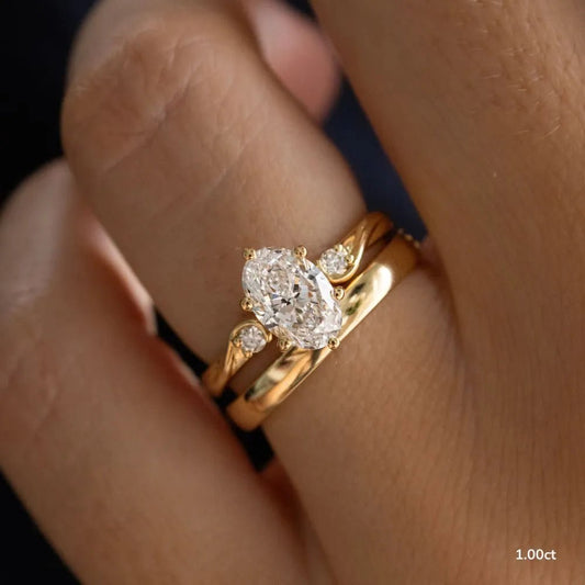 The Avira - 1.00ct Oval - CEYLON BRILLIANCE CO.