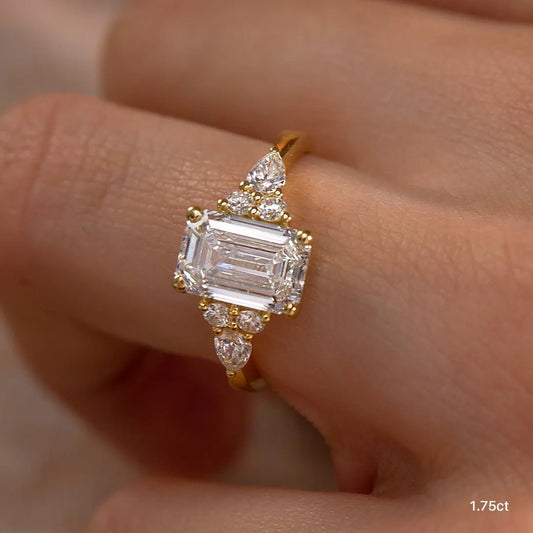 The Amara - 1.00ct Emerald - CEYLON BRILLIANCE CO.