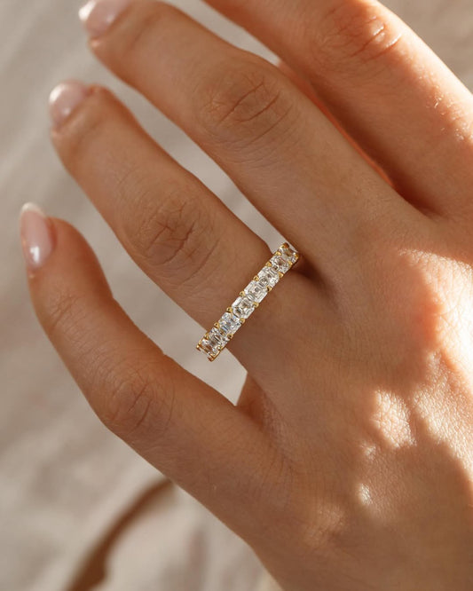 Eternity Ring - Asscher