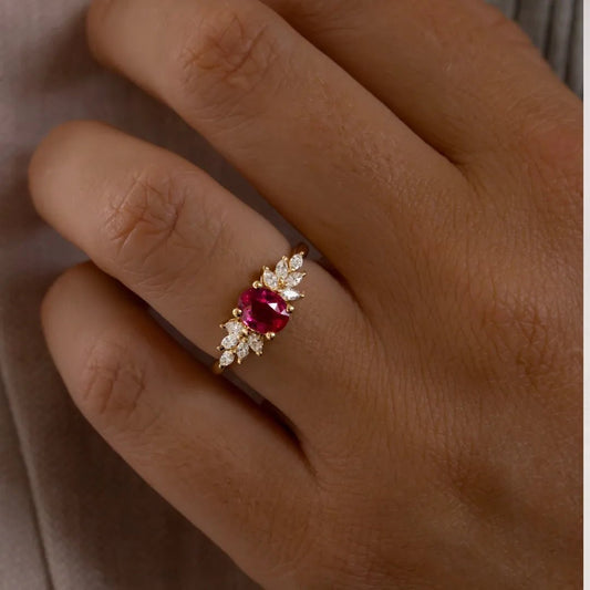 The Senara - Oval Ruby - CEYLON BRILLIANCE CO.