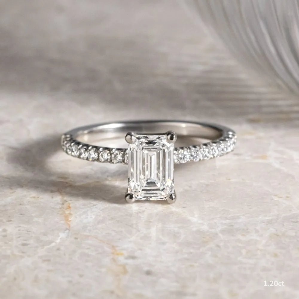 The Evara - 1.00ct Emerald - CEYLON BRILLIANCE CO.