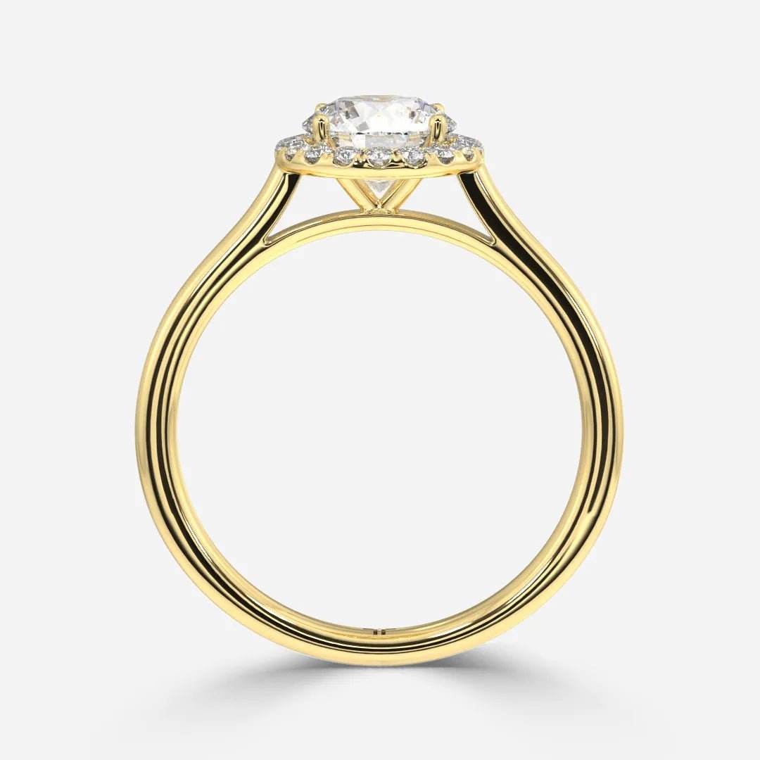 The Avani - Round Blue Sapphire - CEYLON BRILLIANCE CO.