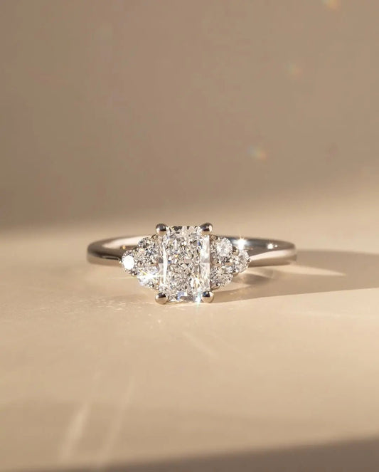 The Tiya - Radiant 1.00ct - CEYLON BRILLIANCE CO.