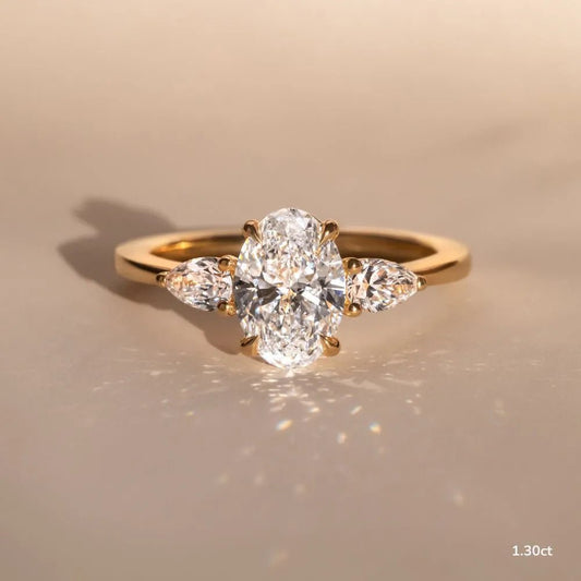 The Tashvi - 1.00ct Oval - CEYLON BRILLIANCE CO.
