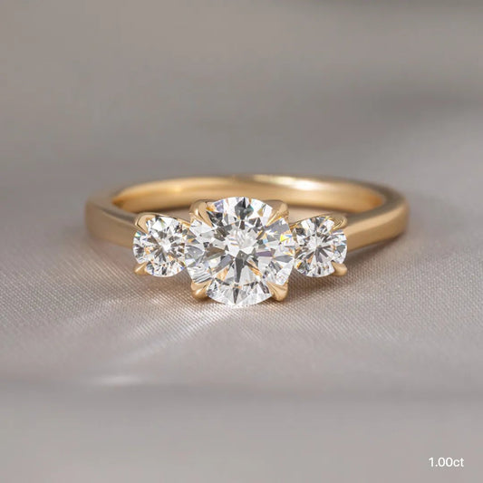The Tishya - 1.00ct Round - CEYLON BRILLIANCE CO.