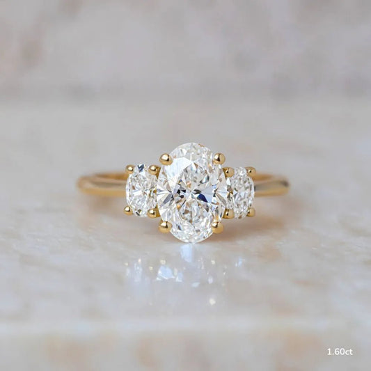 The Ivanya - 1.00ct Oval - CEYLON BRILLIANCE CO.